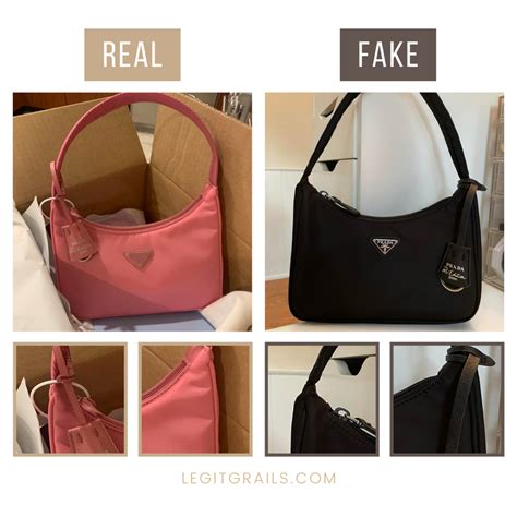 prada bag real vs fake|vintage Prada bag authentication.